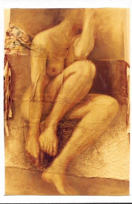 Oil painting: In The Midst