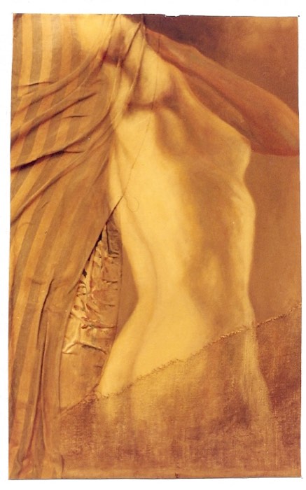 Oil painting: Break Through