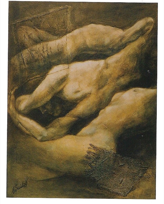 Oil painting: Unequal Sides