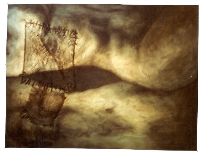 Oil painting: Opposing Forces