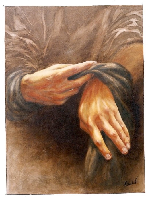 Oil painting: Hope