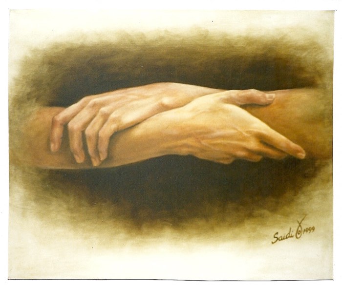 Oil painting: Duality