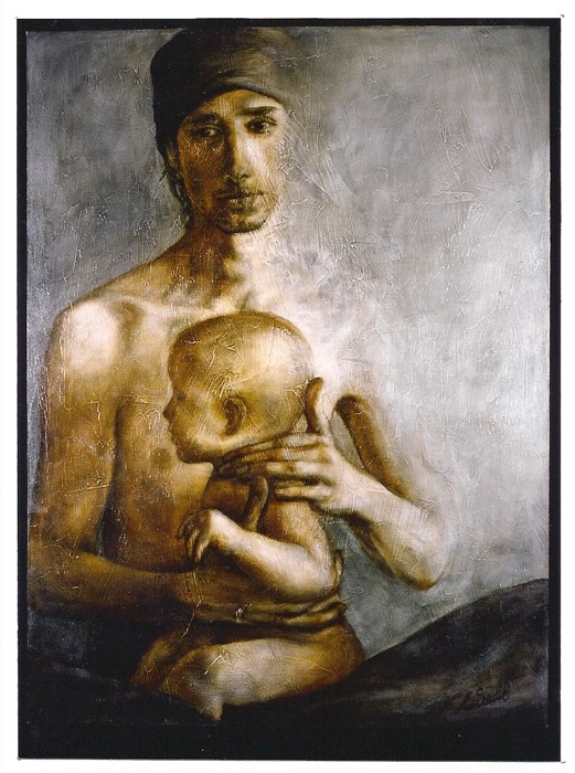 Oil painting: Still Here