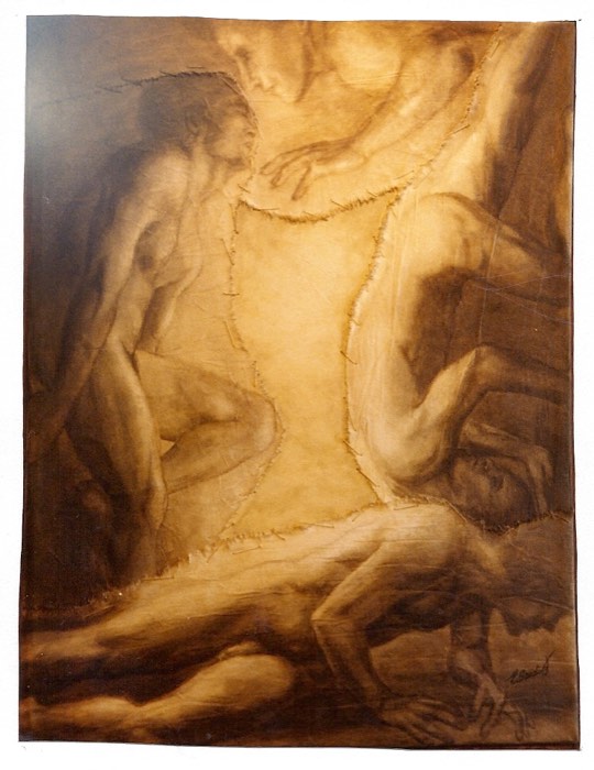 Oil painting: The Will