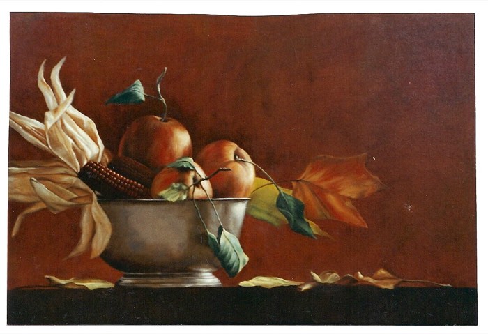 Oil painting: Autumn