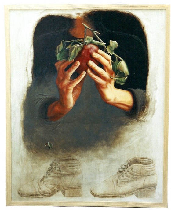 Oil painting: Deliver