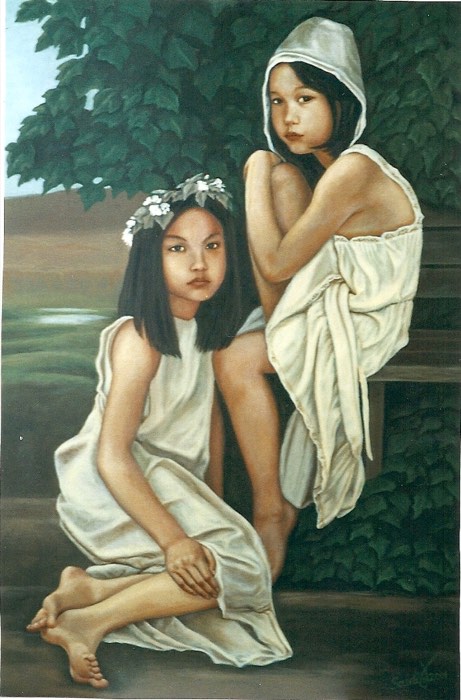 Oil painting: Untitled