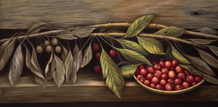 Oil painting: Yesterday promises