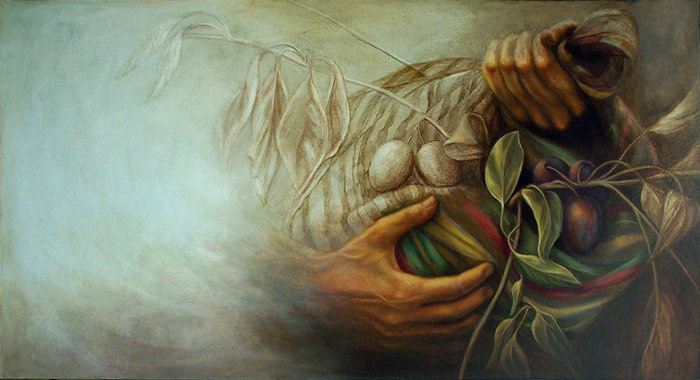 Oil painting: Untitled