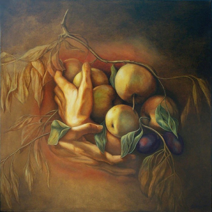 Oil painting: Under the sun 1
