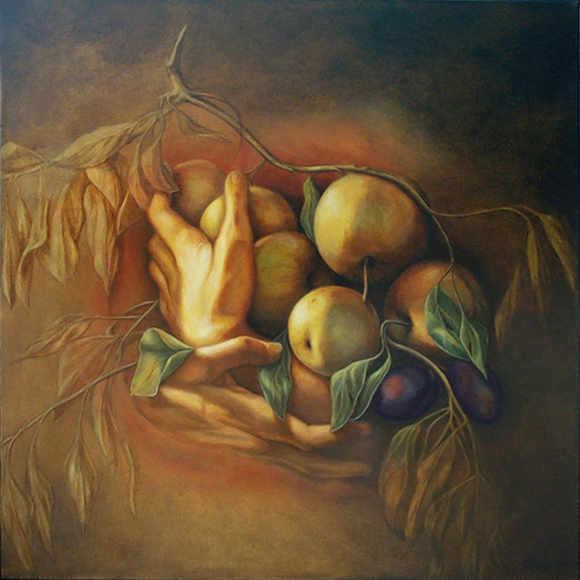 Oil painting: Under the sun 1