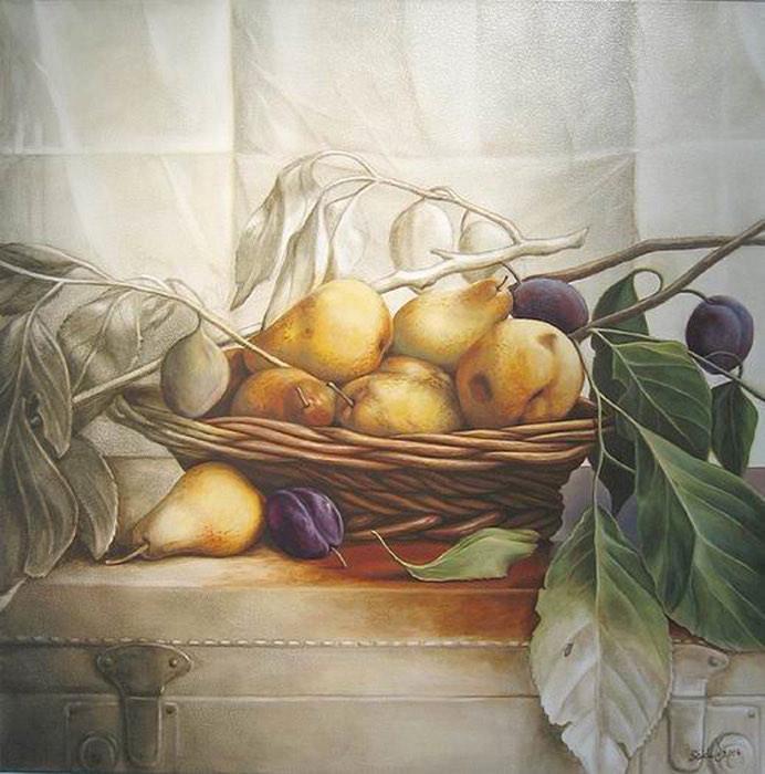 Oil painting: Afternoon fragrance