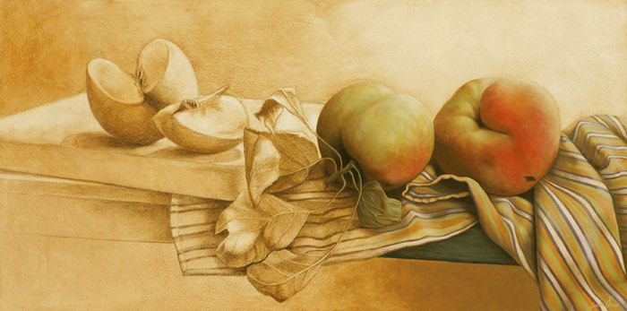 Oil painting: Indian summer