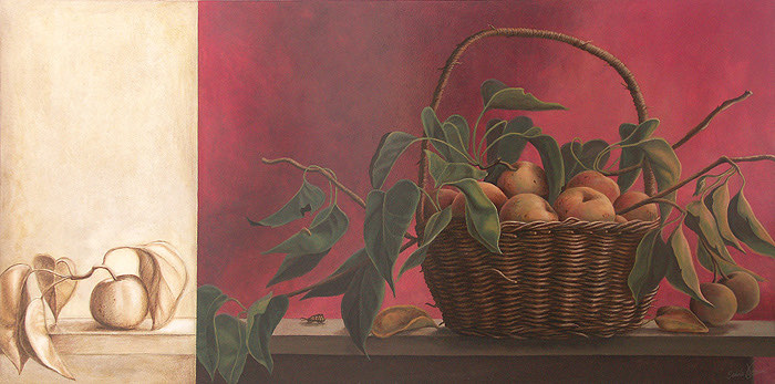 Oil painting: Distant breeze