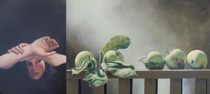 Oil painting: There there