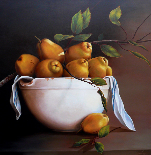 Oil painting: Medici gardens